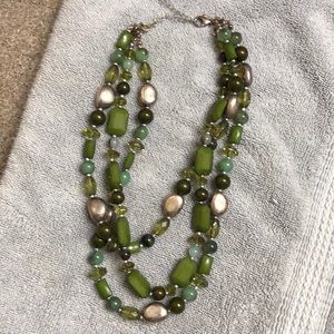 Green necklace